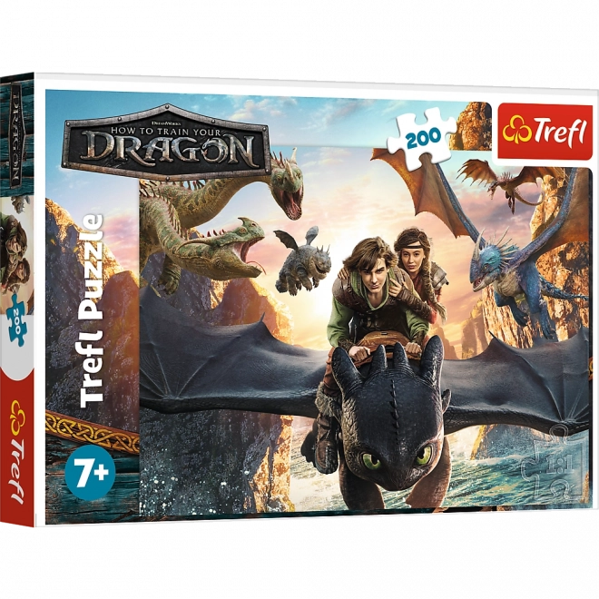 Puzzle Bezzubka a priatelia 200 dielikov