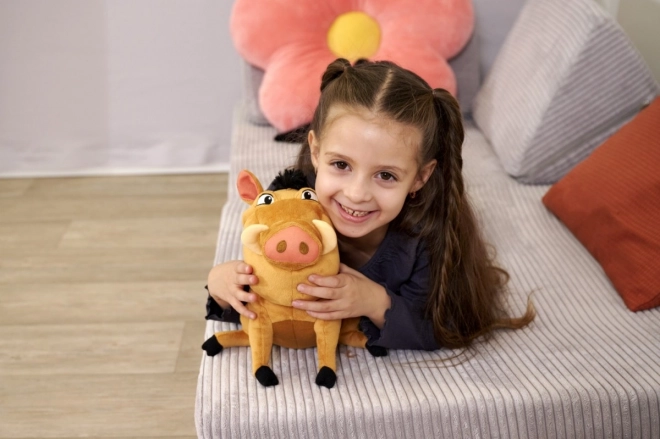 Plyšová hračka Disney Lev kráľ Pumba 25 cm