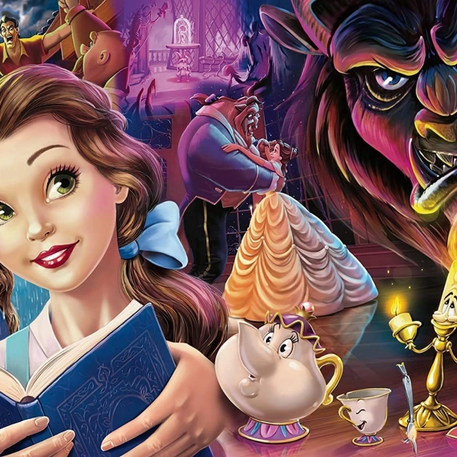 Puzzle Disney Kráska a Zviera 1000 dielikov