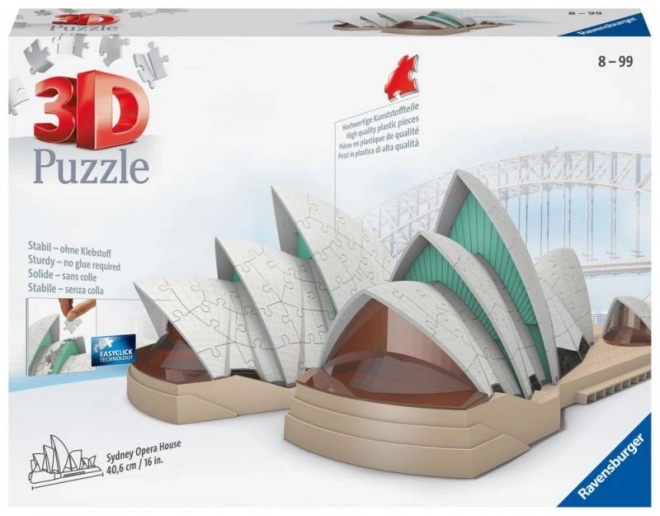 Ravensburger 3D puzzle Opera v Sydney