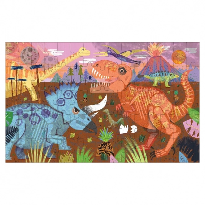 Lentikulárne puzzle Dinosaury