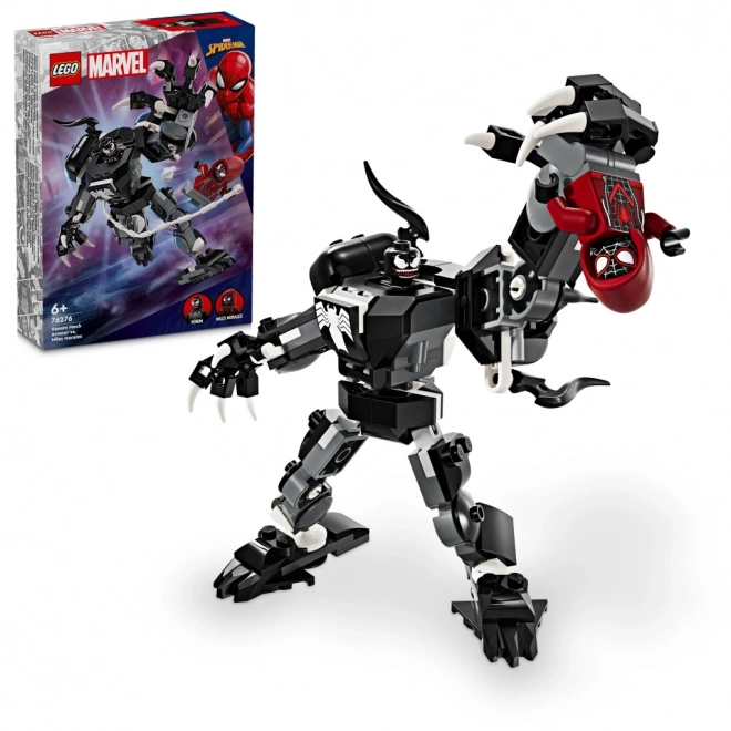 LEGO Marvel Venom v robotickom brnení vs. Miles Morales