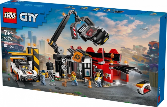 Lego City Autošrotovisko so zberačom áut