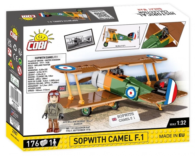 Cobi Sopwith Camel F.1 - 1. svetová vojna