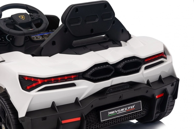 Detské elektrické vozidlo Lamborghini Revuelto biele