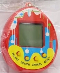 Tamagotchi červené elektronické vajíčko