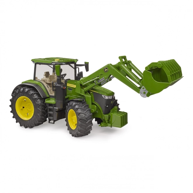 Bruder traktor John Deere s čelným nakladačom