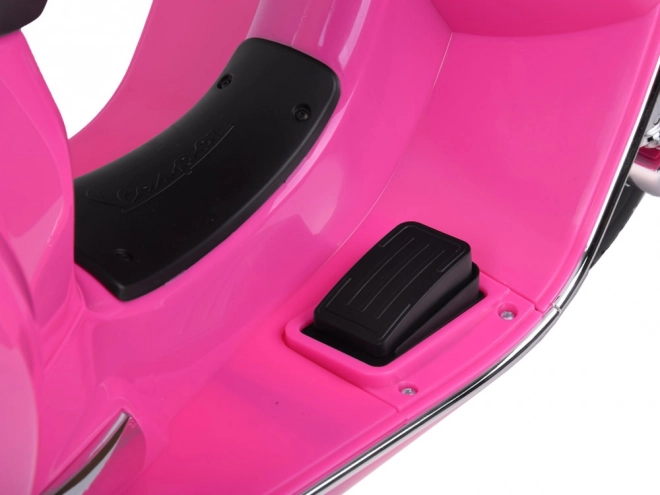 Elektrický skúter Vespa GTS Super pre deti – Ružová