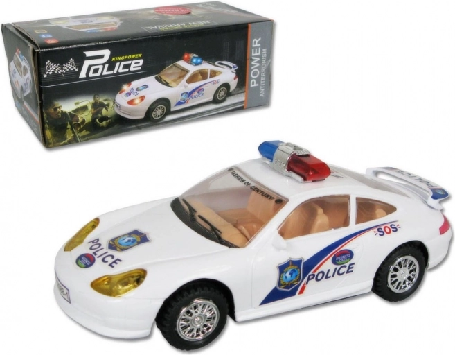Auto polícia na batérie