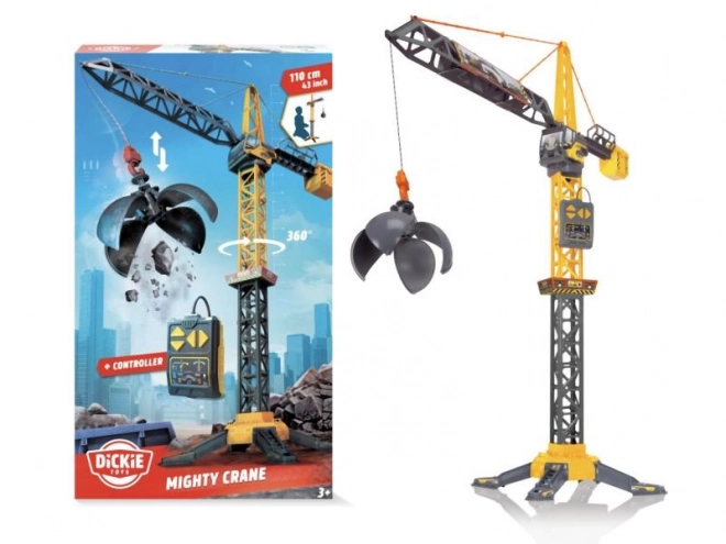 Bager Mighty Crane 110 cm s káblovým ovládaním