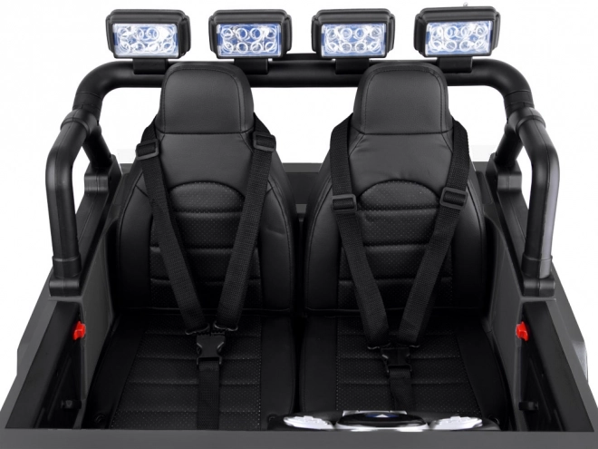 Detské elektrické auto Toyota Land Cruiser – Čierna