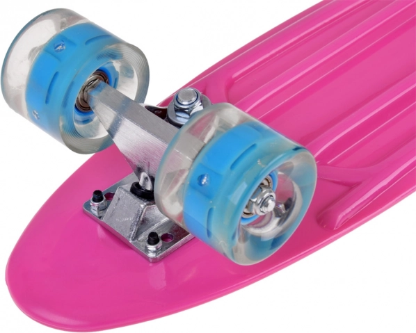 Fiszka skateboard s LED kolieskami