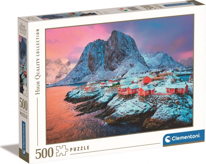 Puzzle Vesnice Hamnøy 500 dielikov