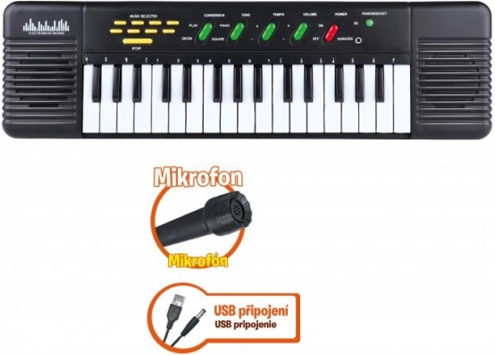 Plejo elektronické klávesy pre deti