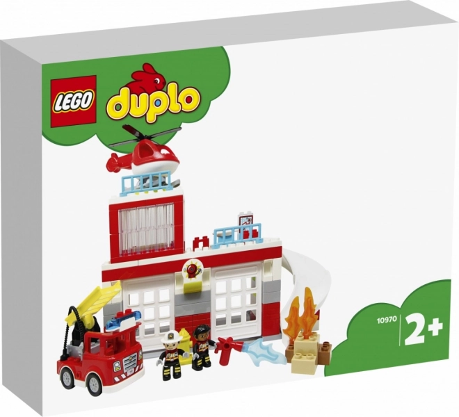 Hasičská stanica a vrtuľník LEGO DUPLO