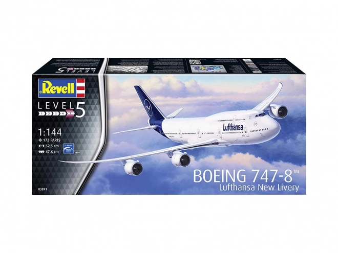 Model Lietadla Boeing 747-8 Lufthansa