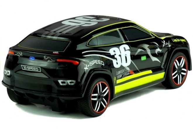 Diaľkovo ovládané športové auto Pilot R/C – Čierna