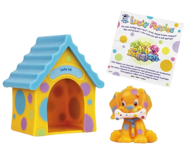 Lucky Puppies psia búda – veselé šteniatka