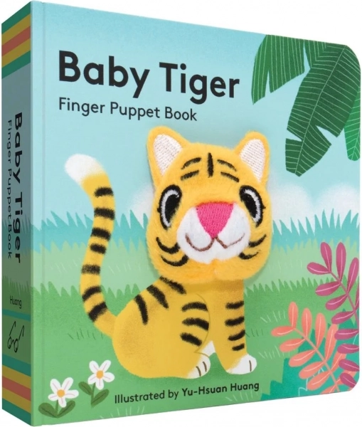 Chronicle Books maňušková knižka – mláďa tigra (po anglicky)