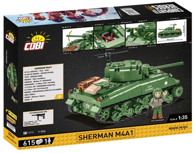 Tank Sherman M4A1 1:35