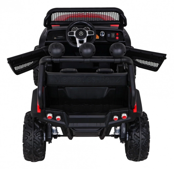 Mercedes Benz Unimog pre deti terénny červený