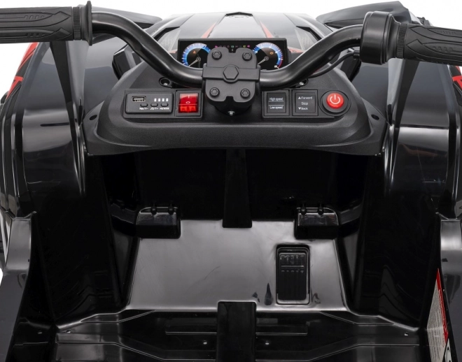 Detská štvorkolka Quad Sport TX ATV čierna