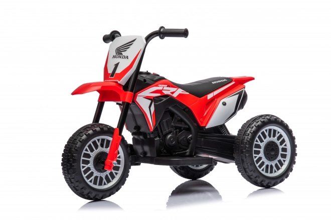 Deti Motocykel Cross Honda CRF 450R Červený