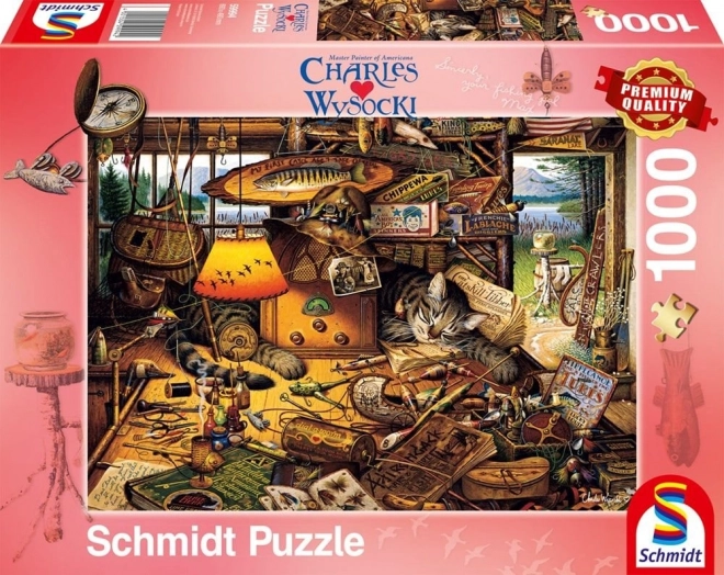 Puzzle Max v Adirondackých horách 1000 dielikov