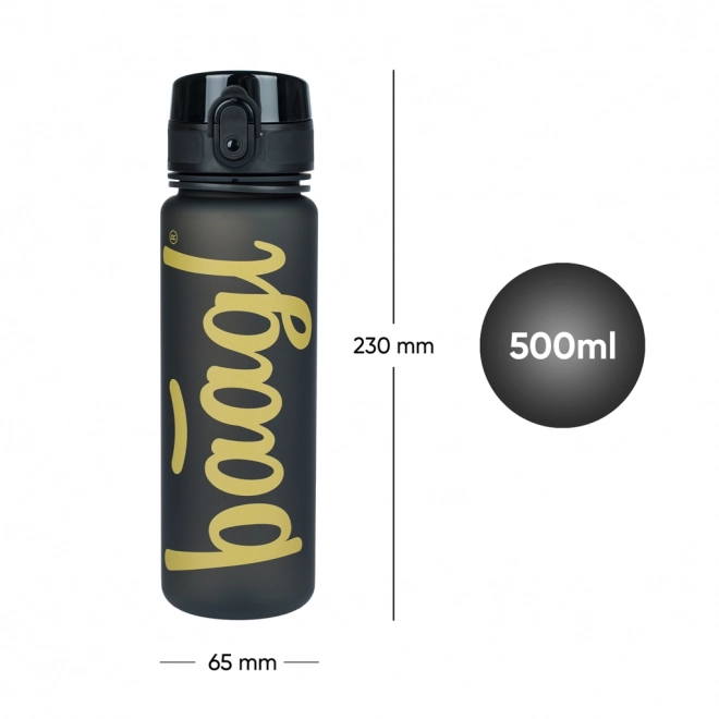 Tritanová fľaša na pitie Logo Gold, 500 ml