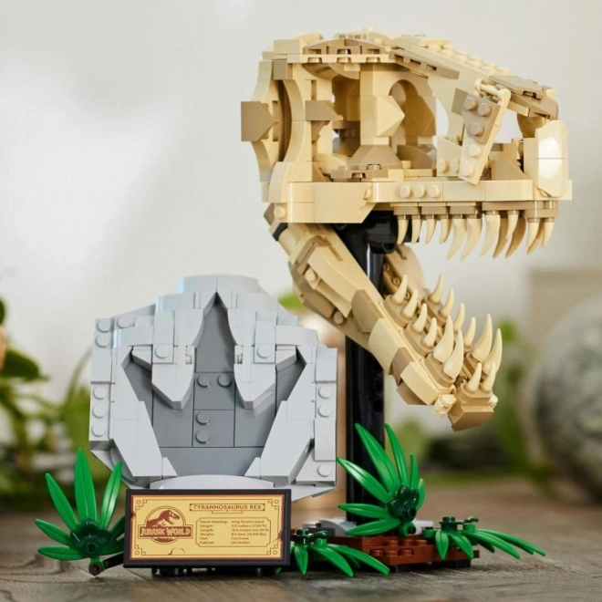 LEGO Jurassic World Dinosauří fosílie: Lebka T-rexa