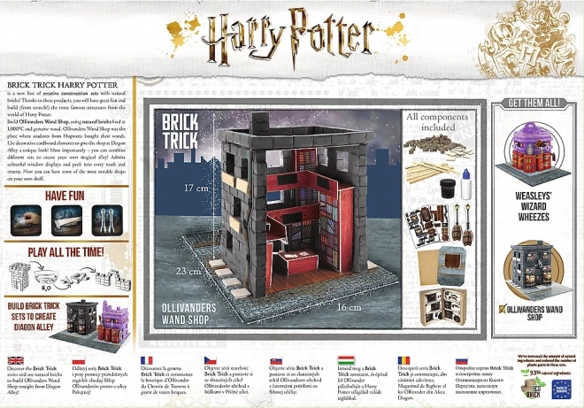 Harry Potter Sklep Ollivandera - Brick Trick