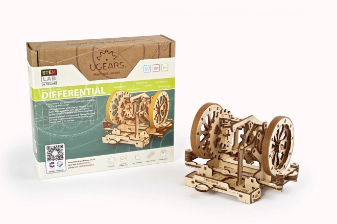 Ugears 3D puzzle - Diferenciál 163 dielikov