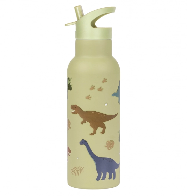 A Little Lovely Company Nerezová fľaša na pitie 500 ml – Dinosaury
