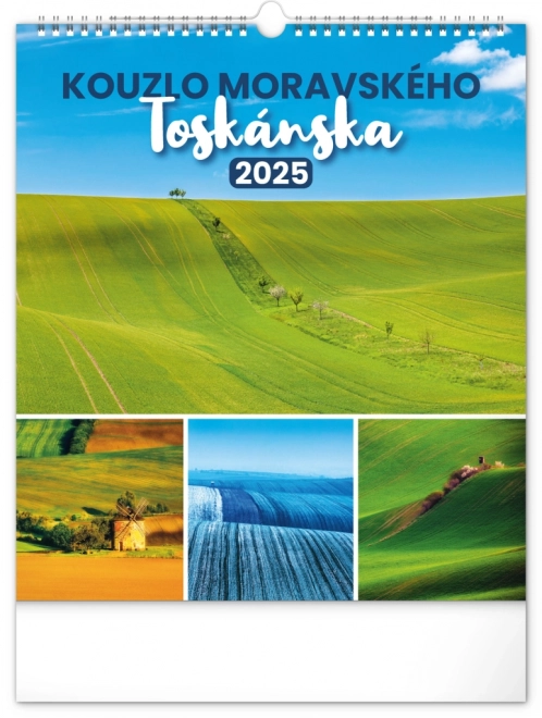 Nástenný kalendár Čaro Moravského Toskánska 2025