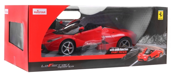 Ferrari LaFerrari Aperta RASTAR model 1:14 Auto na diaľkové ovládanie + 2,4 GHz diaľkové ovládanie – Červené