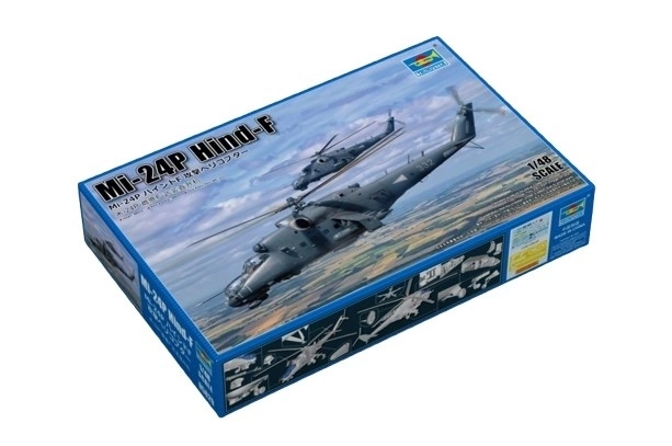 Plastikový model helikoptéry Mi-24P Hind F 1/48