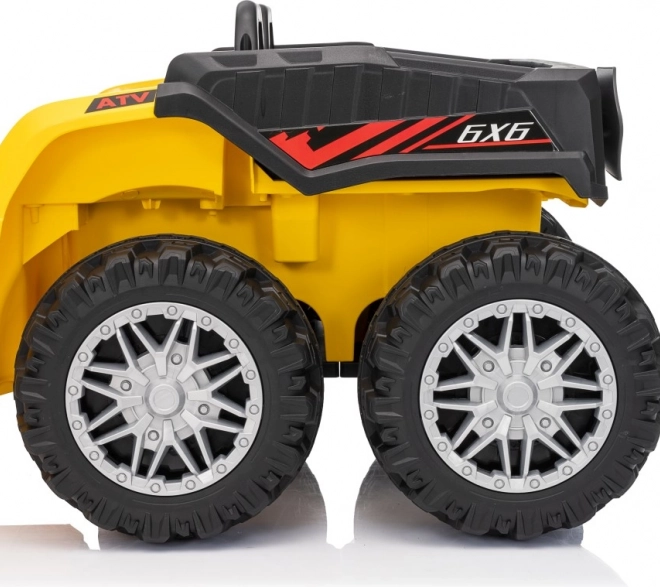 Žltá športová detská štvorkolka TX ATV