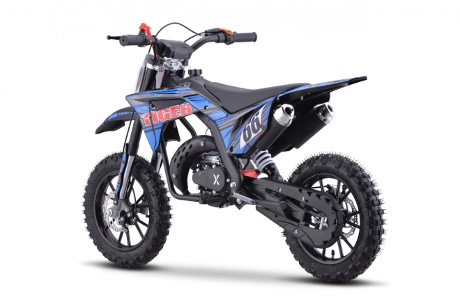 Spaľovací motocykel TIGER modrá