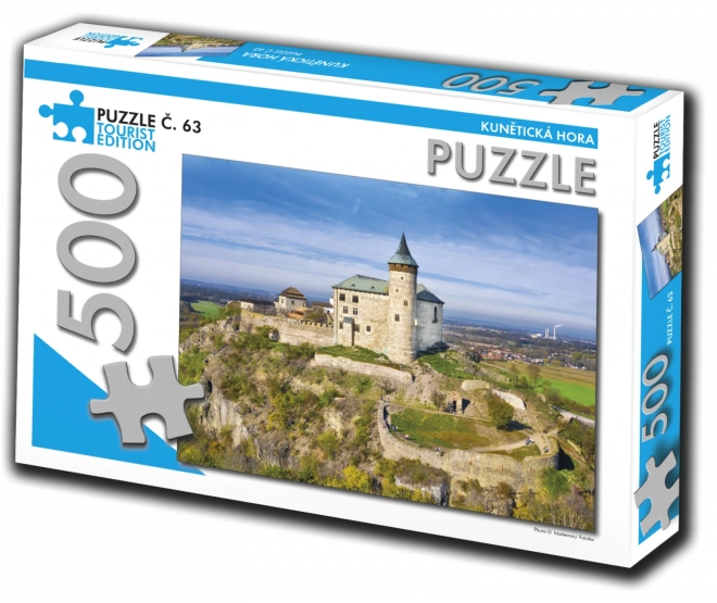 Puzzle Kunětická hora 500 dielikov Turistická edícia