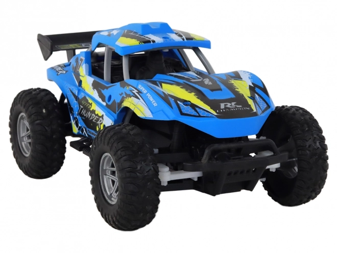 Auto na diaľkové ovládanie 1:16 Off-road modré