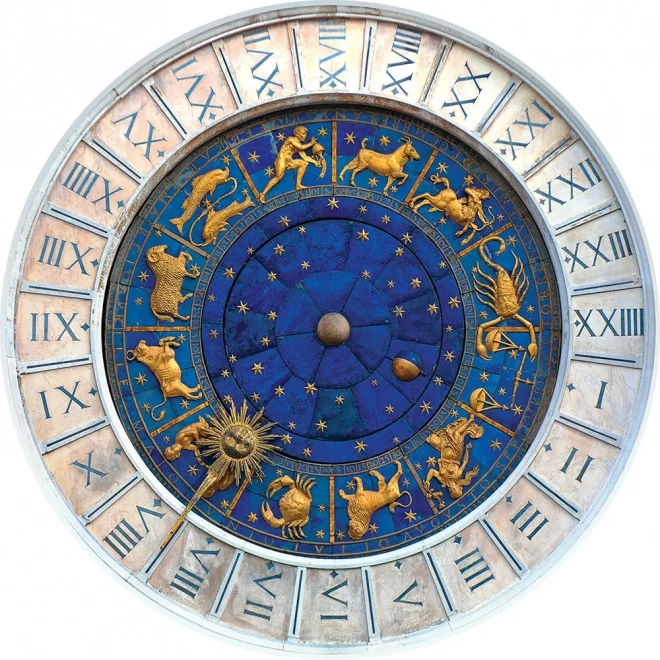 Okrúhle puzzle Around the World Znamenia 500 dielikov