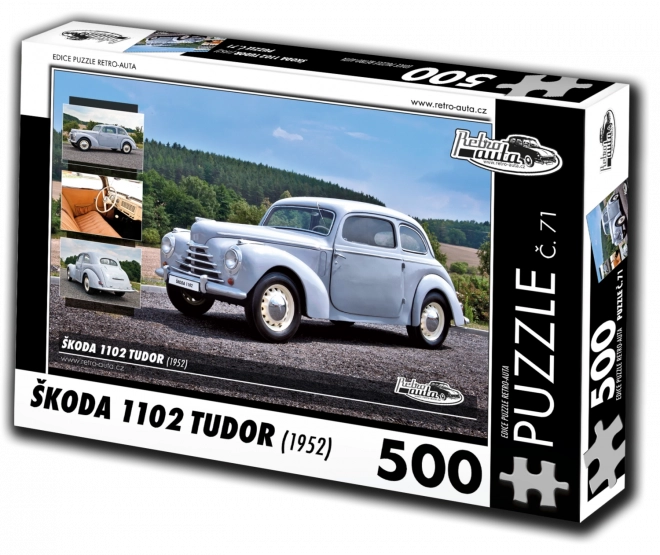 Puzzle Retro Autá Škoda Tudor 1952