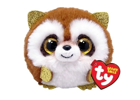 Plyšová hračka TY Beanie Balls Hnedý Mýval