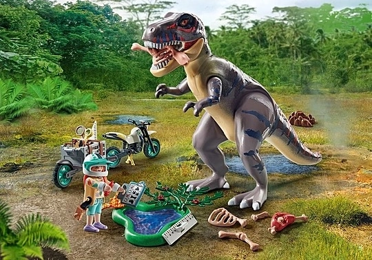 Hľadanie T-Rexa PLAYMOBIL