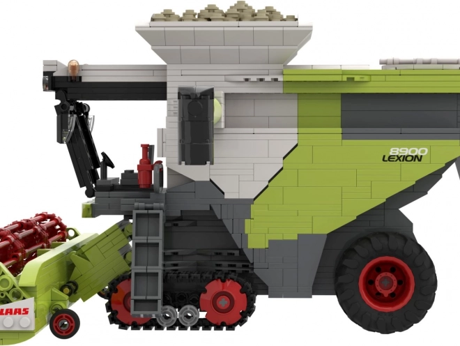 Stavebnica Brixies Plus Claas Lexion 8900 Terra Trac s prívesom