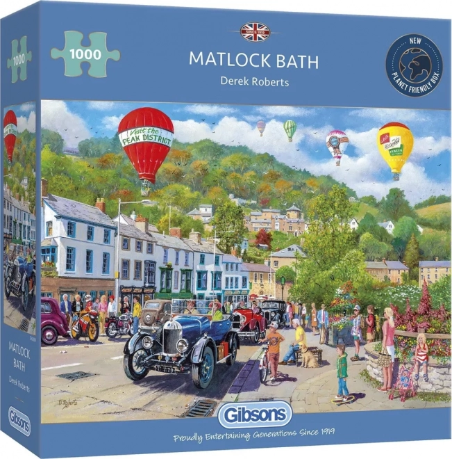 Puzzle Dedinka Matlock Bath 1000 dielikov od Gibsons