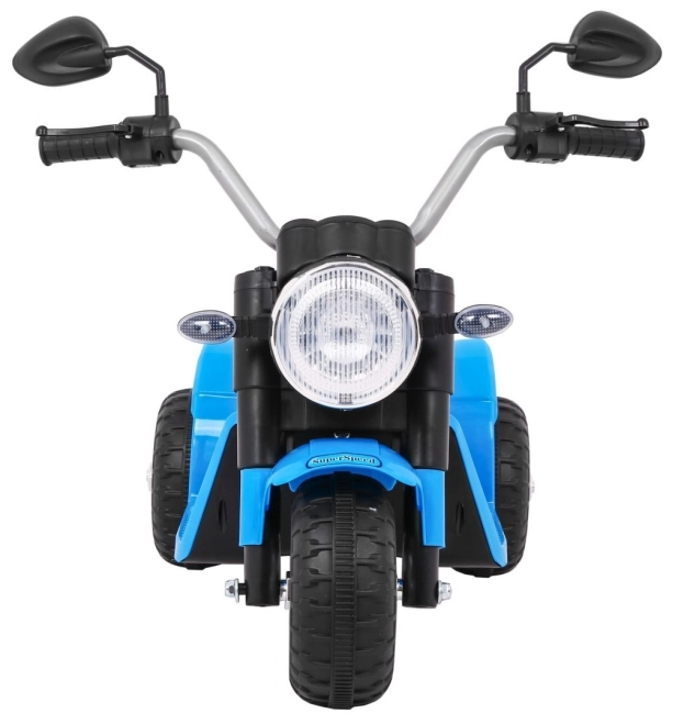 Detský akumulátorový motocykl MiniBike Bílý – modré