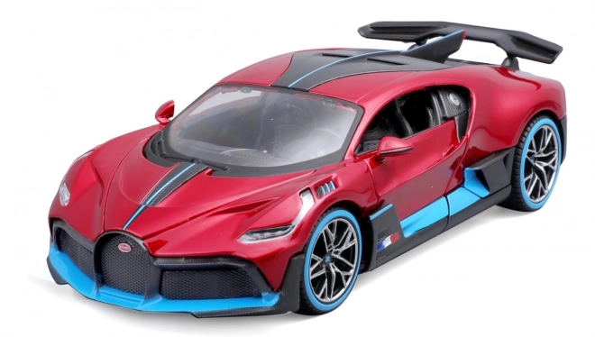 Bugatti Divo model červený 1:24