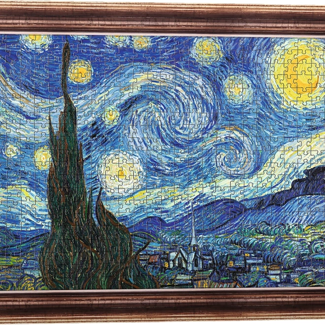 Puzzle s Rámom Hviezdna noc 500 dielikov