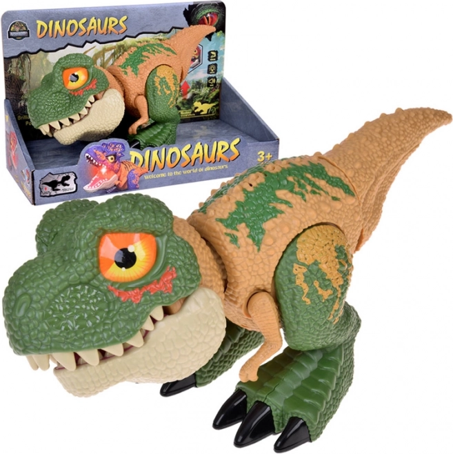 Šumový dinosaurus Tyrannosaurus Rex so zvukovými a svetelnými efektmi